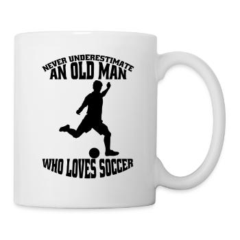 Football Player Football Team Football Design - Mug blanc - blanc - Droite