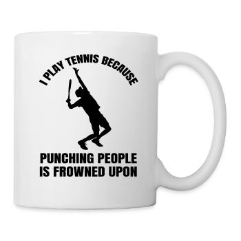 Tennis players Tennis Tennis club Tennis lovers - Mug - white - Right
