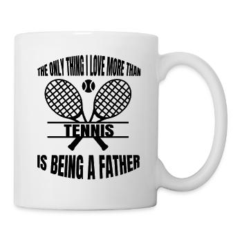 Tennis Players Tennis Lovers Tennis Tennis Club - Mug - white - Right