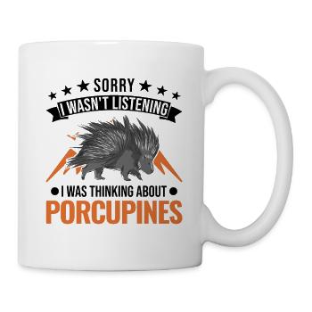 Porcupine Gift Porcupine - Mug - white - Right