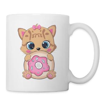 Ocelot Donut - Mug blanc - blanc - Droite
