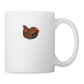 Orpington Hühner I Chicken Geflügel Motiv für - Tasse - Weiß - Rechts