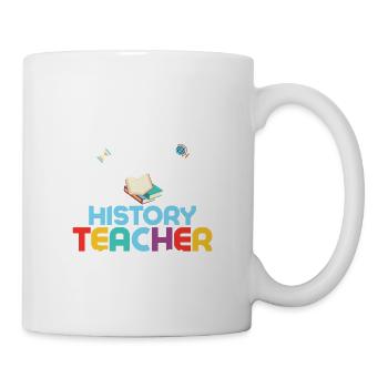 Awesome History Teacher Looks Like Education Prof - Tasse - Weiß - Rechts