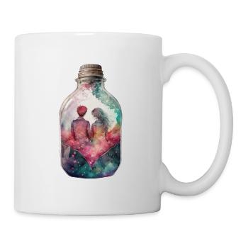Couple amoureux Couple Parents Saint Valentin Amour - Mug blanc - blanc - Droite