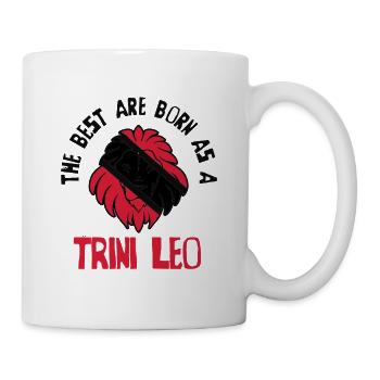 Pays du drapeau Trini Leo Tobago Trinidad Trinidad - Mug blanc - blanc - Droite