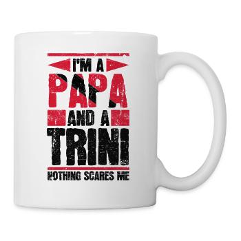 Trini Papa Tobago Trinidad Flag Trinidad - Mug blanc - blanc - Droite