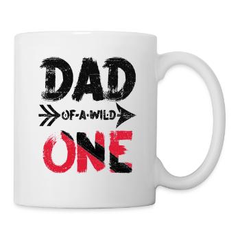 Père d'un drapeau sauvage de Tobago Trinidad Trinidad - Mug blanc - blanc - Droite