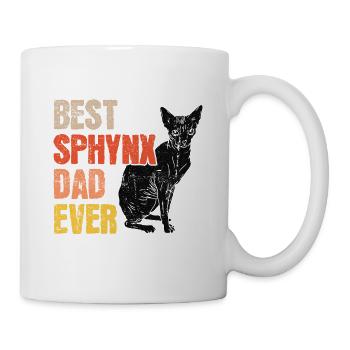 Best Sphynx father ever, - Mug - white - Right