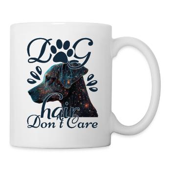 Dog Hair I Dont Care Dog Lover Beautiful - Mug - white - Right