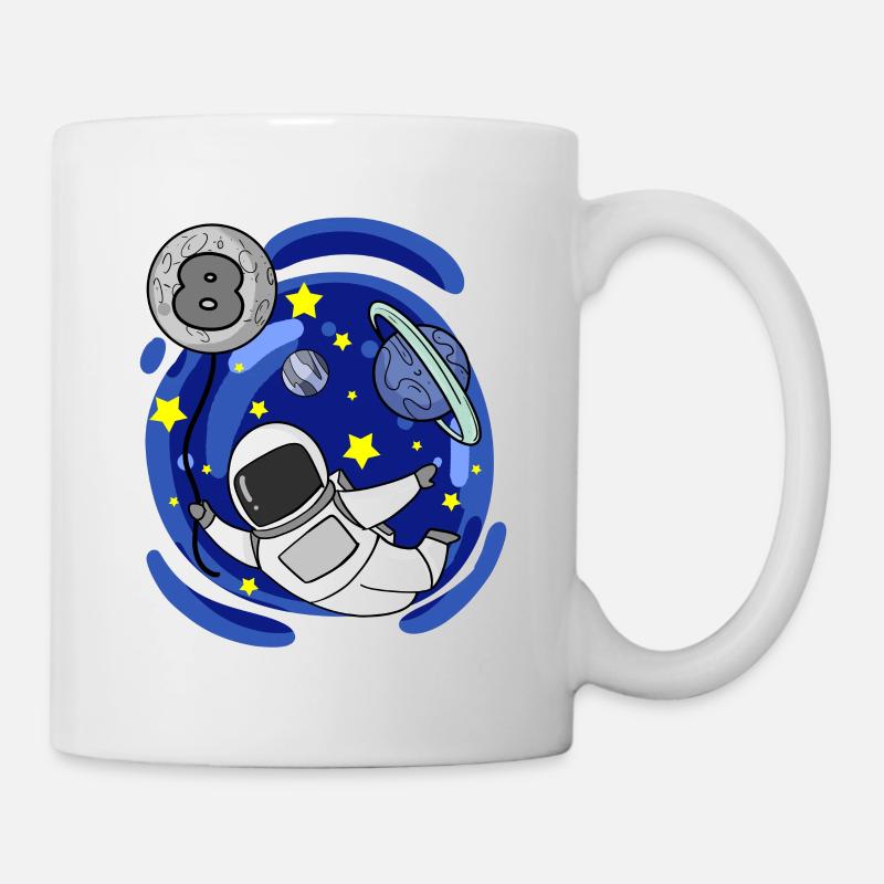8 Jahre Geburtstag Junge Geschenk - Tasse - Weiß