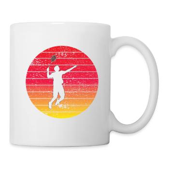 Équipe de badminton Équipe de badminton Fan de badminton - Mug blanc - blanc - Droite