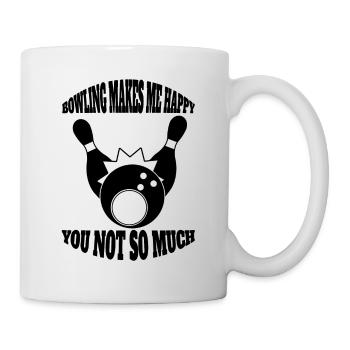 Bowler Bowling Bowling Club Bowling Club - Mug blanc - blanc - Droite