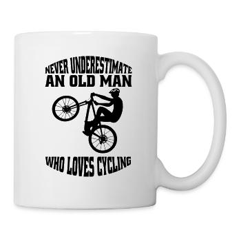 Ciclismo Ciclismo Ciclisti Ciclismo - Tazza - bianco - Destra