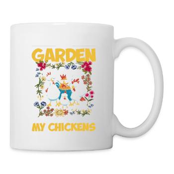 Pflanzen Gartenarbeit Gärtner Landschaftsarchitekt - Tasse - Weiß - Rechts