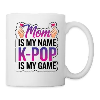Maman Kpop humoristique - Mug blanc - blanc - Droite