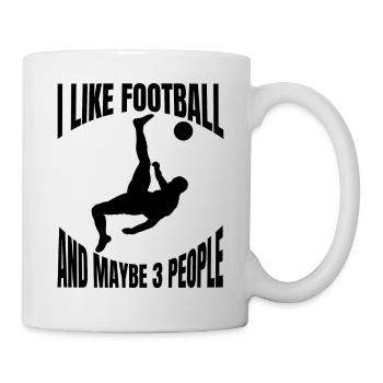 Football Player Football Team Football Design - Mug blanc - blanc - Droite