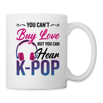 K-Pop Lover Kopfhörer K-Drama - Tasse - Weiß - Rechts