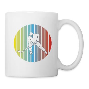Ice hockey Ice hockey players Ice hockey team Hockey fan - Mug - white - Right