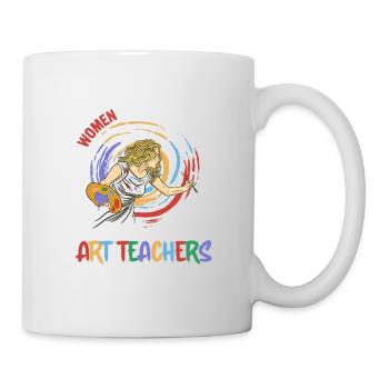 Then Some Become Art Teachers Professor Education - Mug - white - Right