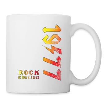 Birthday Rock Edition 1977 - Mug blanc - blanc - Droite