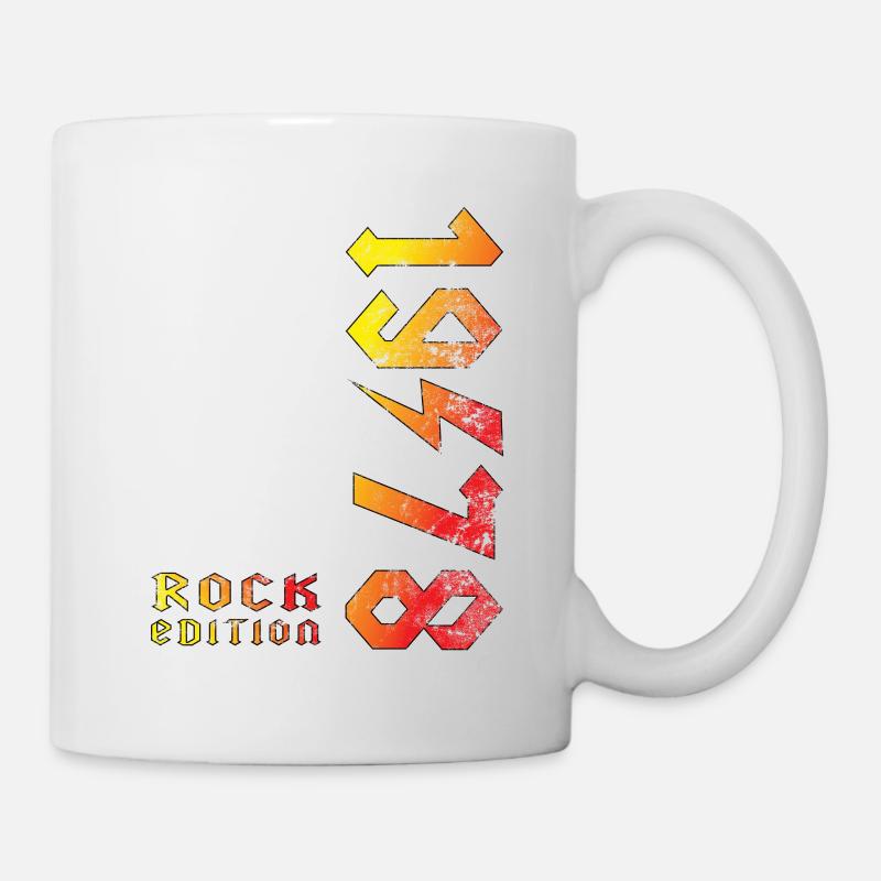 Geburtstag Rock Edition 1978 - Tasse - Weiß