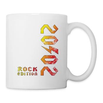 Birthday Rock Edition 2002 - Mug blanc - blanc - Droite