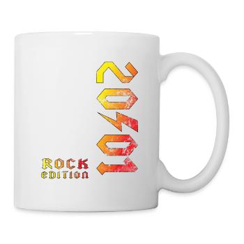 Geburtstag Rock Edition 2001 - Tasse - Weiß - Rechts