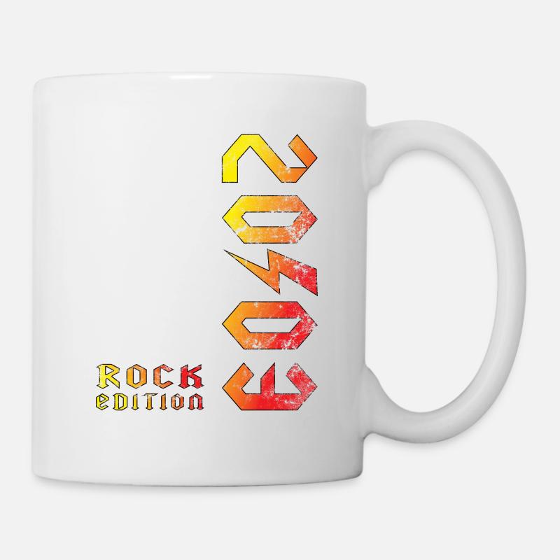 Geburtstag Rock Edition 2003 - Tasse - Weiß