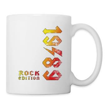 Geburtstag Rock Edition 1989 - Tasse - Weiß - Rechts