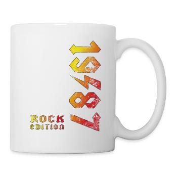 Birthday Rock Edition 1987 - Mug blanc - blanc - Droite