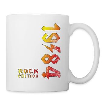 Birthday Rock Edition 1984 - Mug blanc - blanc - Droite