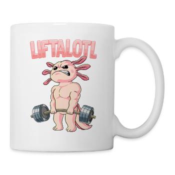 Liftalotl Bodybuilding Fitness Gym - Tasse - Weiß - Rechts