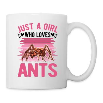 Ants Girls Ant Farm Fire Ants - Mug - white - Right