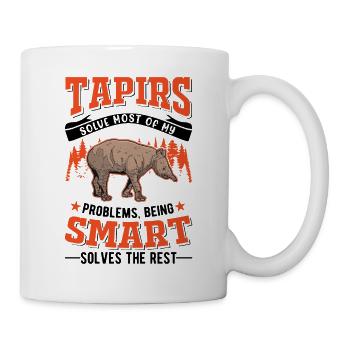 Tapir Lowland Tapir Tapirdae Tapir - Mug - white - Right
