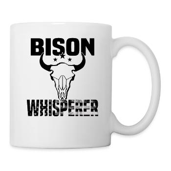 Buffalo Bison Ox Indian American - Mug - white - Right
