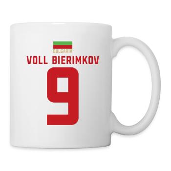 Sauf Trikot Fußball Partyurlaub Thekenmannschaft - Tasse - Weiß - Rechts
