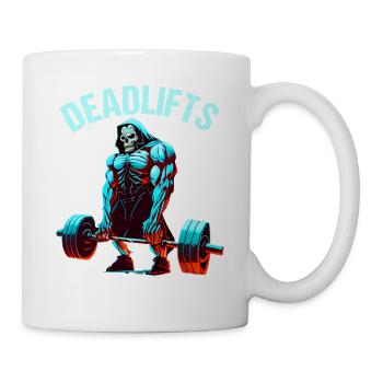 Deadlifts Gym Fitness Fun Workout - Mug - white - Right
