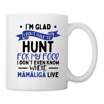 Je ne sais pas où habite Mamaliga - Mug blanc - blanc - Droite