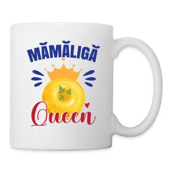 Reine Mamaliga - Mug blanc - blanc - Droite