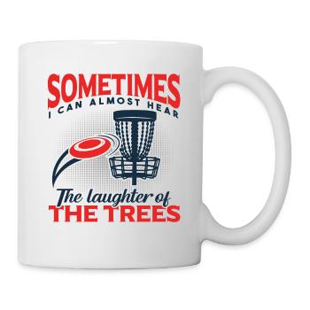 Disc Golf Lustiger Frisbee Disc Golf Spieler - Tasse - Weiß - Rechts