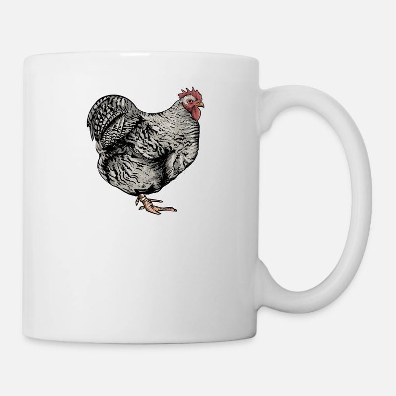 Brahma Chicken I Chicken Poultry Motif pour - Mug blanc - blanc