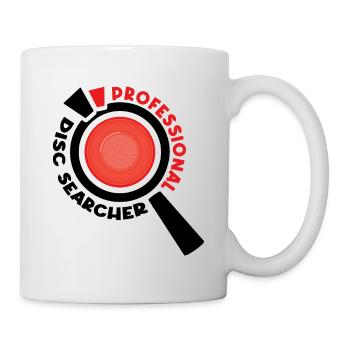 Humor Disc Golf Spieler - Tasse - Weiß - Rechts