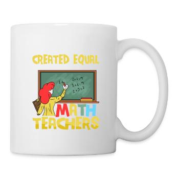 Some Become Math Teachers Education School - Mug - white - Right
