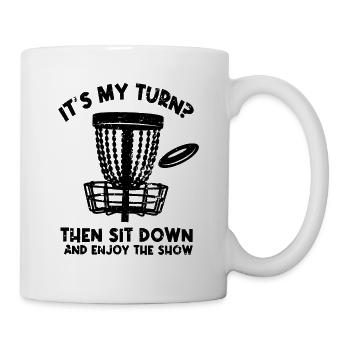 Disc Golf Humor Disc Golf Spieler - Tasse - Weiß - Rechts