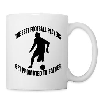 Joueur de football père football club de football papa footballeur - Mug blanc - blanc - Droite