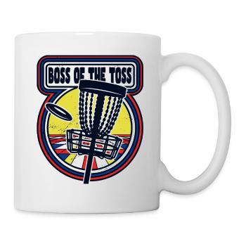 Lustiges Disc Golf Zitat - Tasse - Weiß - Rechts
