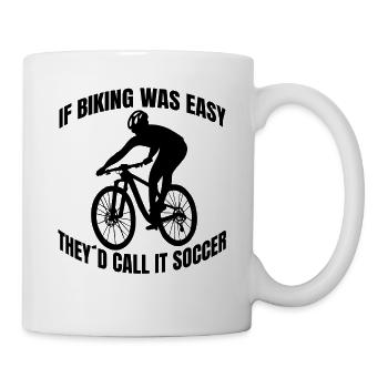 Bicycle Cyclists Cyclists Cyclists Cycling - Mug - white - Right