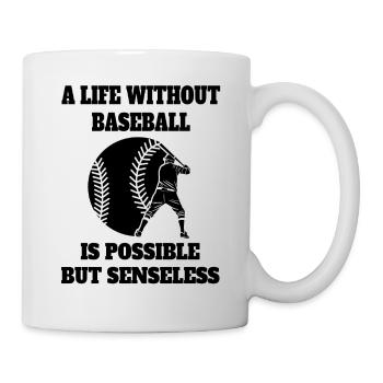 Baseball Baseball Player Baseball Player Baseball Team - Mug - white - Right