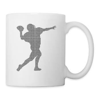 Football - Tasse - Weiß - Rechts
