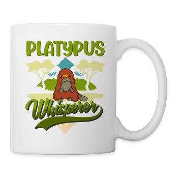 Schnabeltier Flüsterer Platypus Whisperer - Mug blanc - blanc - Droite